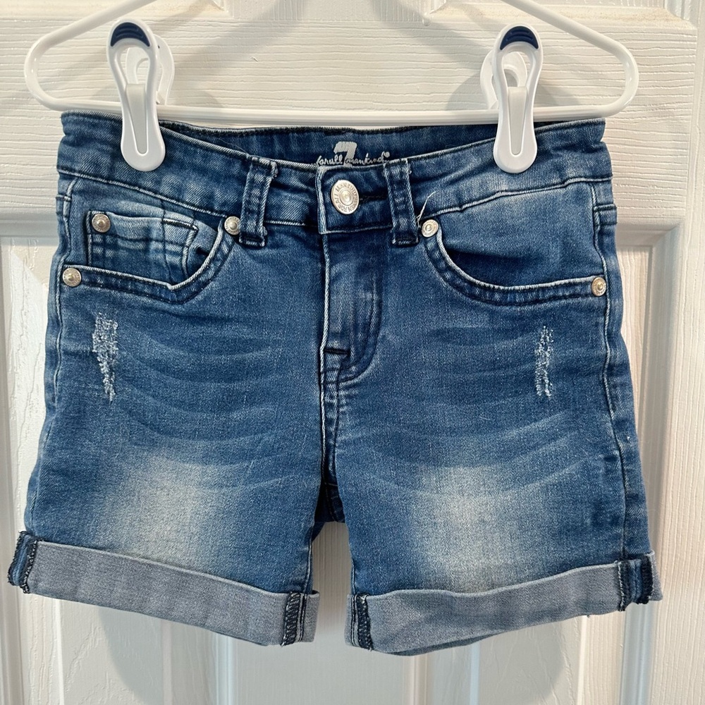 7 for all Mankind denim shorts
